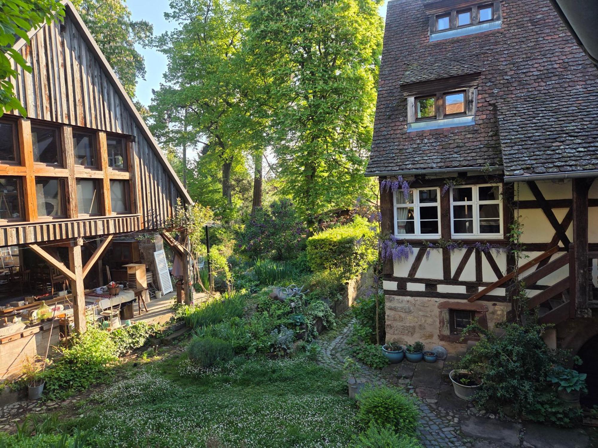 Le Temps Des Cigognes Villa Barr Eksteriør bilde
