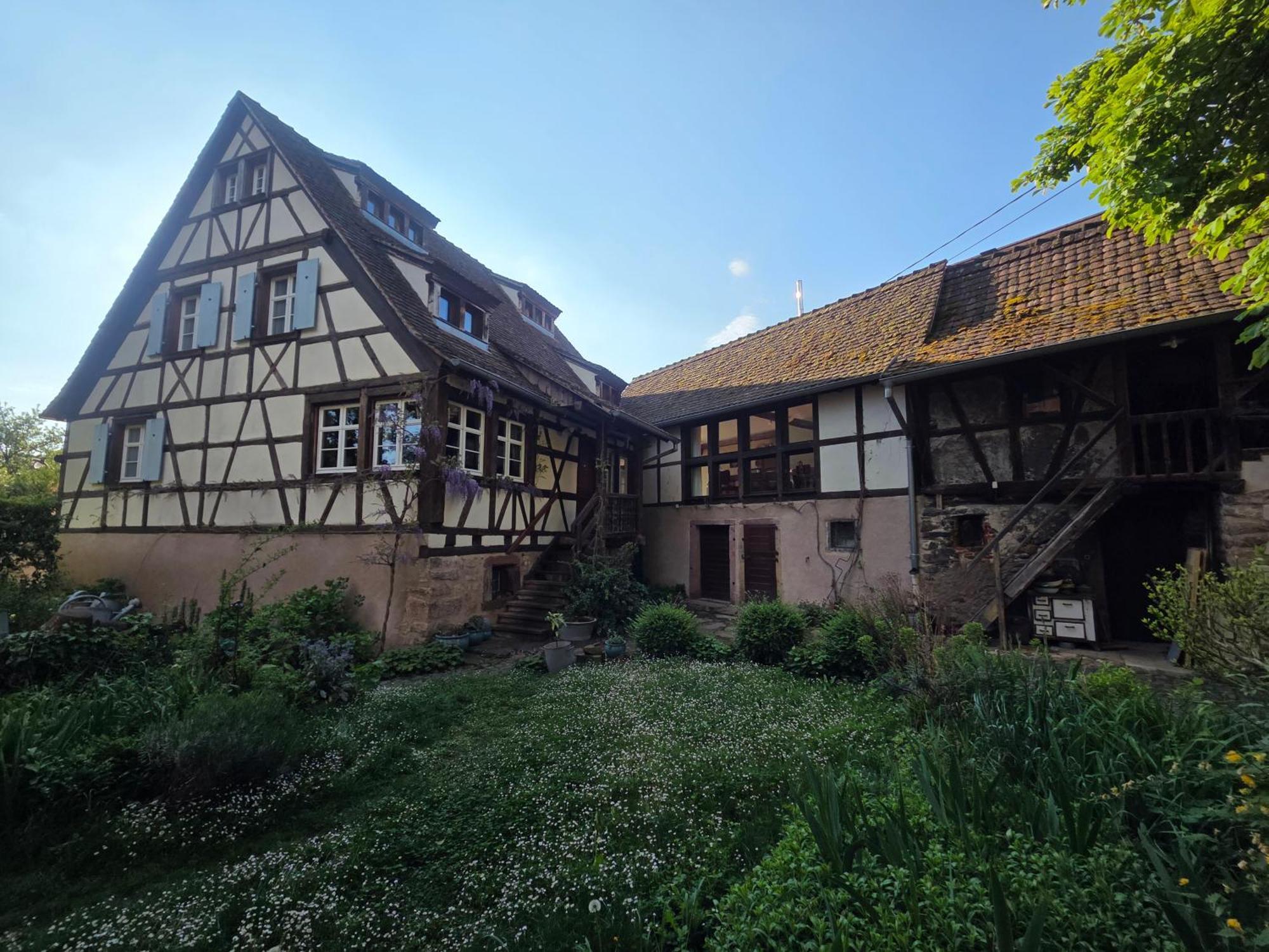 Le Temps Des Cigognes Villa Barr Eksteriør bilde